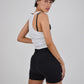 Seamless High Waisted Shorts | Black