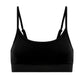 Scoop Neck Bra | Black