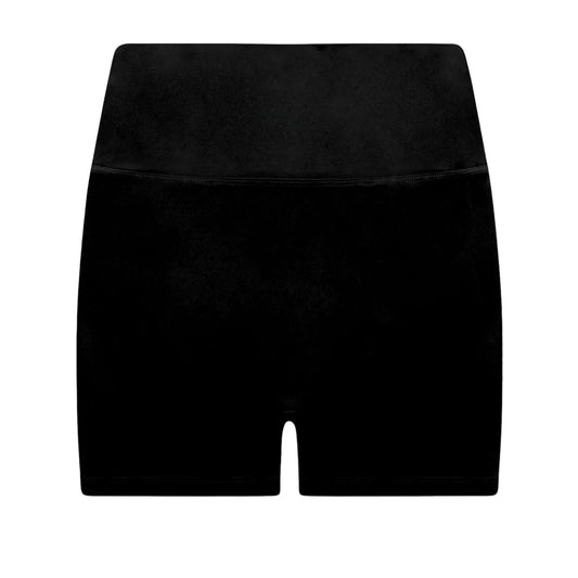 Seamless High Waisted Shorts | Black