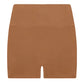 Seamless High Waisted Shorts | Beige