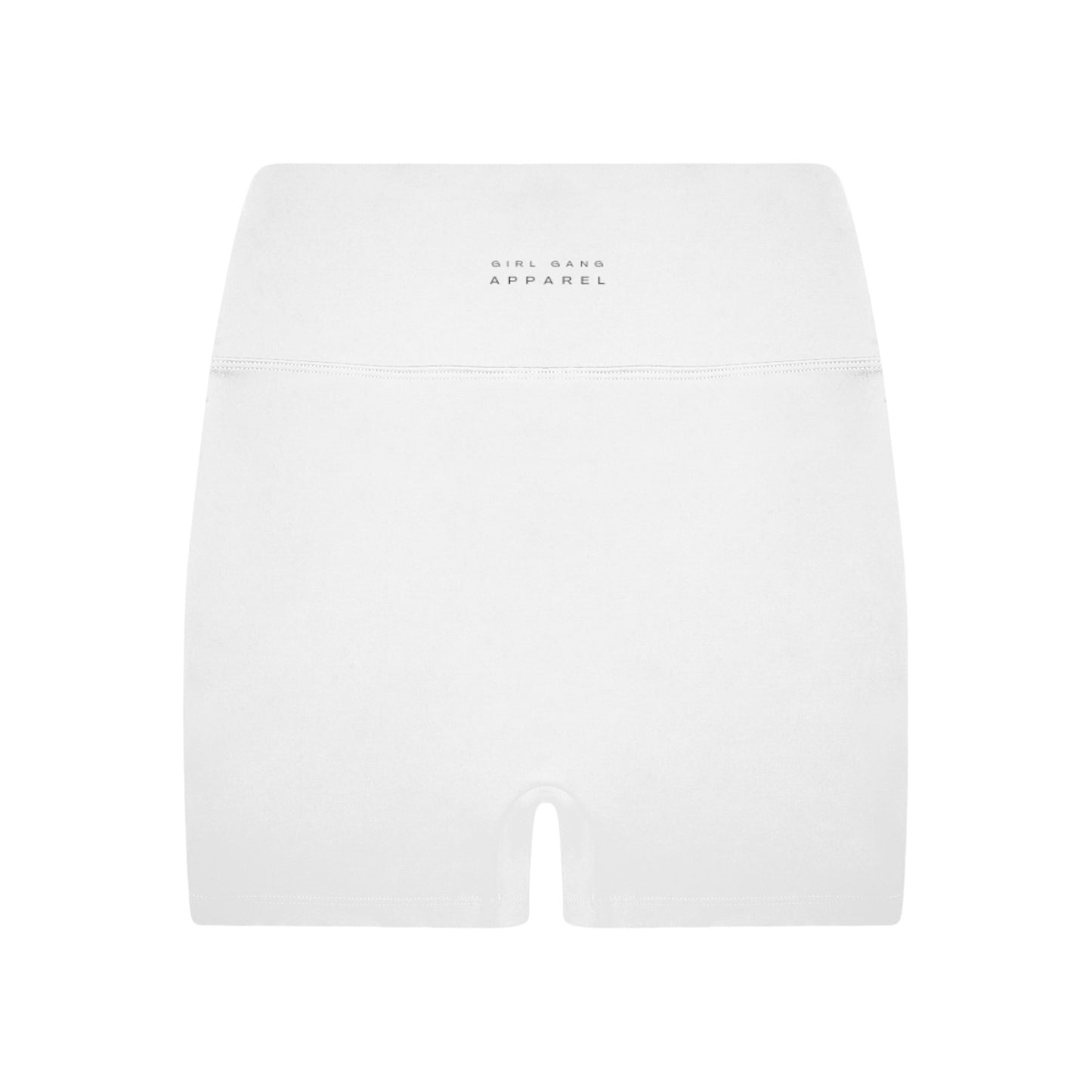 Seamless High Waisted Shorts | White