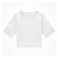 Short Sleeve Seamless Crop Top  | White